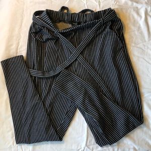 High Waisted Striped Pants